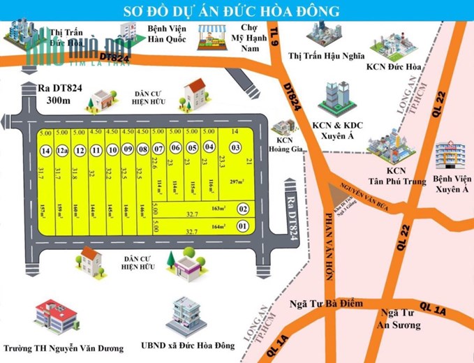 ❌ CHÍNH CHỦ CẦN BÁN LÔ ĐẤT CÓ VỊ TRÍ ĐẸP Ở XÃ ĐỨC HÒA ĐÔNG – HUYỆN ĐỨC HÒA – TỈNH LONG AN. ❌