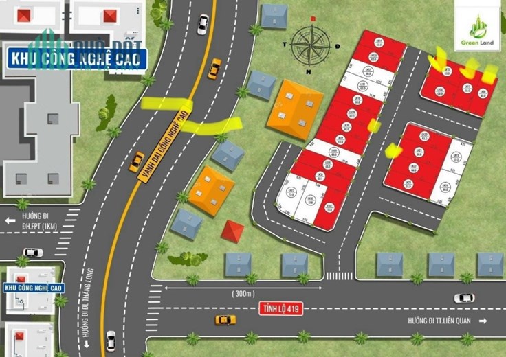 NHỈNH HƠN 1 TỶ CÓ NGAY LÔ ĐẤT TÂN XÃ SÁT VÀNH ĐAI CNC HÒA LẠC