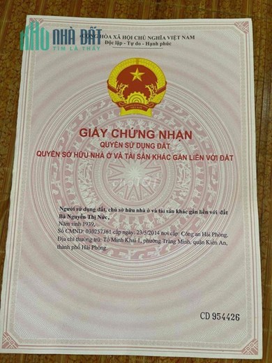NHÀ ĐẸP-GIÁ TỐT-SỞ HỮU NGAY Căn Nhà Vị Trí Đẹp Tại Kiến An- TP Hải Phòng