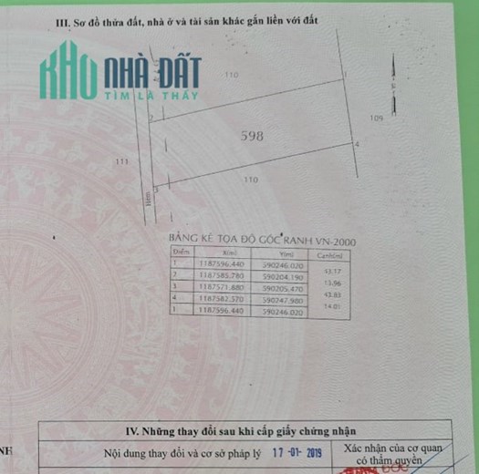 Cần bán 500m đất full thổ cư đường số 2 Phường Tân Tạo, Quận Bình Tân giá 26 tỷ