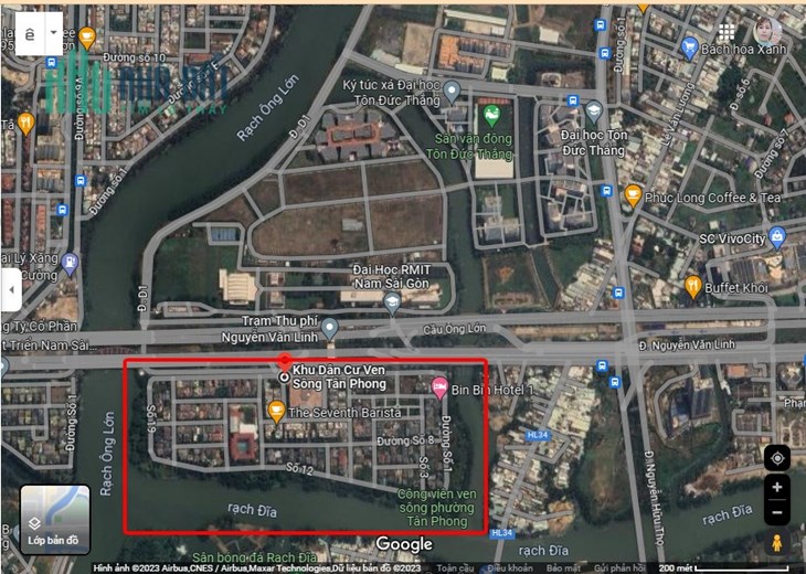BÁN NHÀ VIP, GIÁ RẺ, KDC VEN SÔNG, TÂN PHONG, QUẬN 7, 4 TẦNG, NHỈNH 19TỶ5