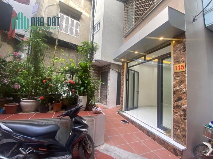 NHÀ ĐẸP, 3 BƯỚC RA PHỐ HỒNG MAI - HAI BÀ TRƯNG 25/28M 4 TẦNG 3.2 TỶ