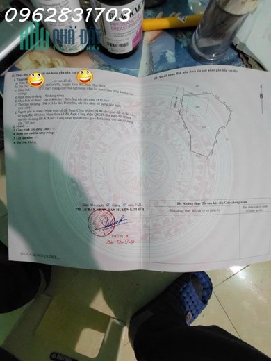 bán lô đất 2335m kim bôi giá rẻ nhất thị trường, trục chính gần các khu nghỉ dưỡng
