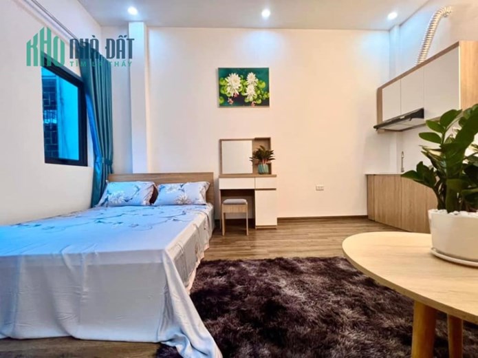 Bán Tòa căn hộ 205m2 phố Đội Cấn, Ba Đình 44 phòng Thang máy Dòng tiền 3 tỷ/năm Giá 42.4 Tỷ