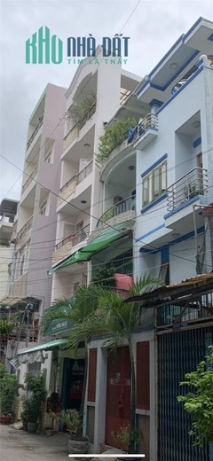 +++HàngVIPQUẬN 10, Thành Thái-ĐườngÔTÔTránh-Ngang Gần5M-4TầngBTCT-Xíu 11TỶ