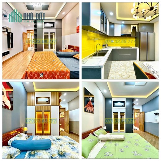 NHÀ ĐẸP MÊ LY - GÒ VẤP - 70M2 - HXH 8M- 5 TẦNG - FULL TOÀN BỘ NỘI THẤT SỊN  Nhỉnh 9 Tỷ