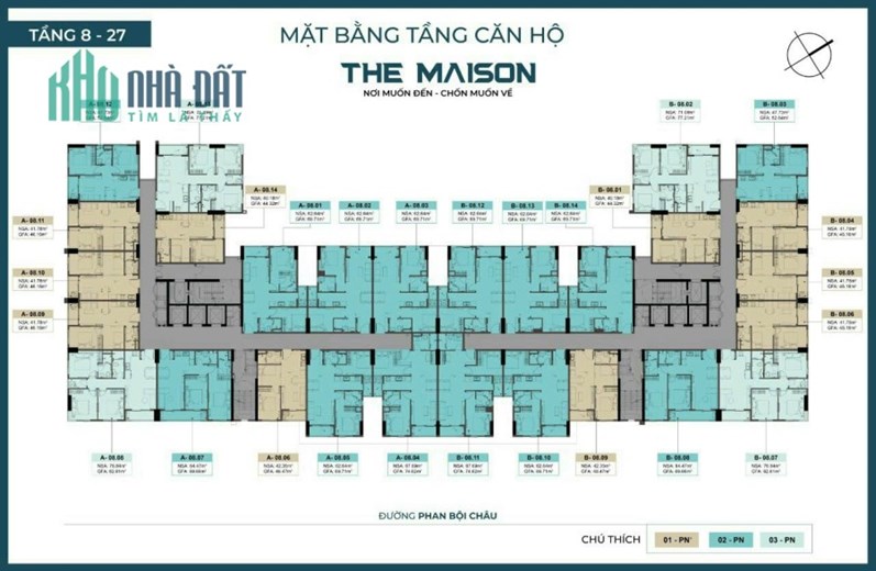 Nhà 9x bán căn hộ The Maison view đẹp giá tốt ưu đãi độc quyền