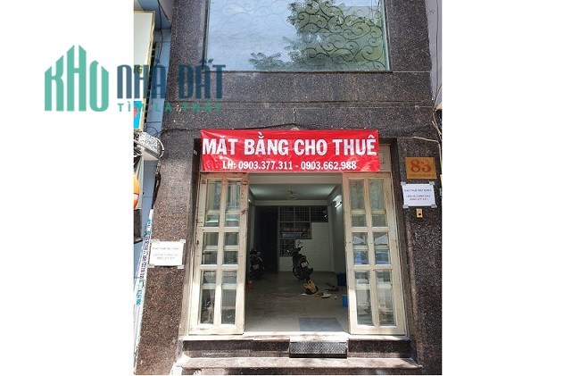 ✔️Chính chủ cho thuê mặt bằng kinh doanh đẹp đường Yersin, Q.1; HCM; 0903662988