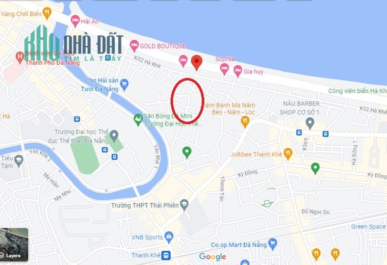 .Nhà Kiệt Nguyễn Tất Thành 54m2, 2PN,2WC, mới tặng nội thất, 1.x tỷ