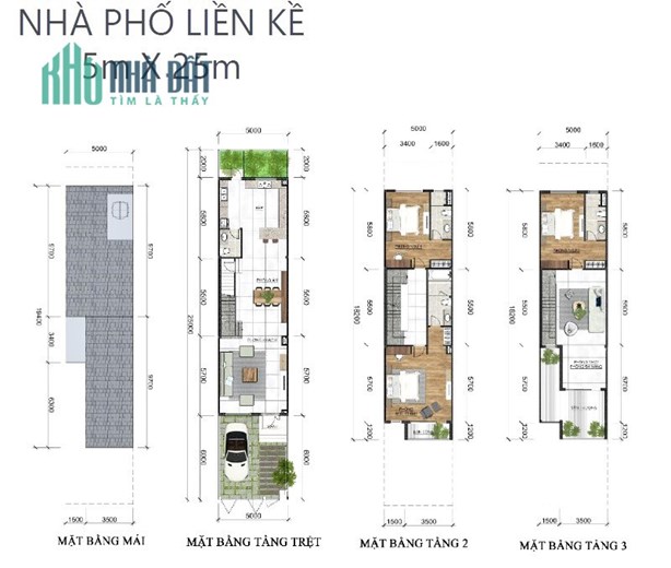 Plam Marina Quận 9 (Plamcity) Chuyển Nhượng Nhà Phố 125m2 Giá 3 Tầng Đóng Chỉ 2tỷ7