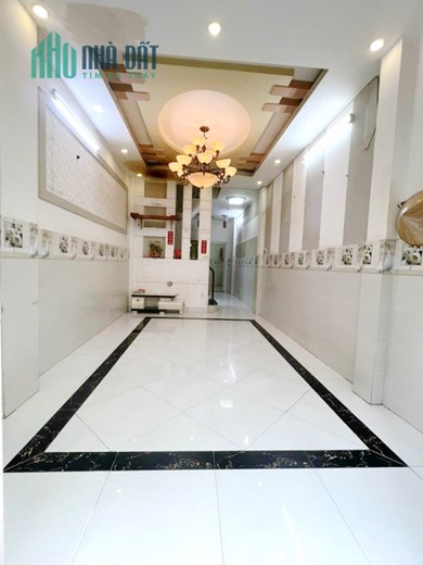Nhà 3 tầng hẻm Hưng Phú Phường 9 Quận 8. Giá 5,28 tỷ TL