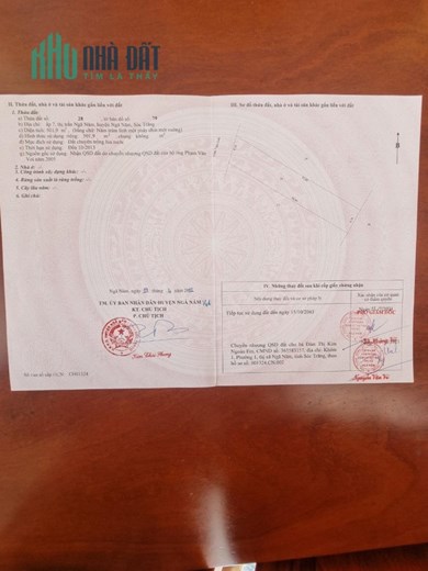 ĐẤT ĐẸP - GIÁ TỐT – Chính Chủ Cần Bán Gấp  Lô Đất Tại Ngã Năm, Sóc Trăng