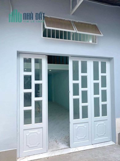 Nhà nở hậu HXH Âu Dương Lân P3Q8. Trệt,lửng. Giá 5,4 tỷ TL ít