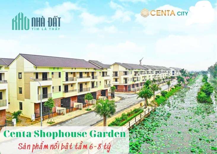 BÁN gấp căn shophouse GÓC view vườn hoa, có đường trước sau