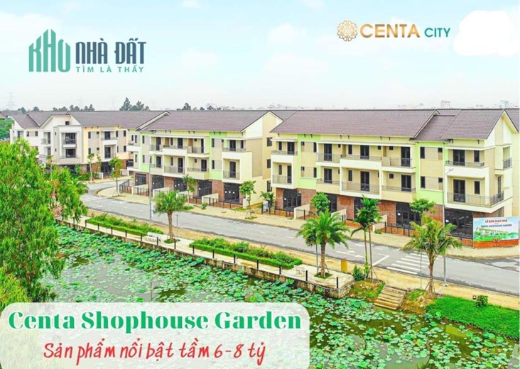 BÁN gấp căn shophouse GÓC view vườn hoa, có đường trước sau