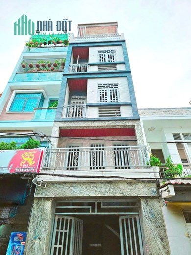Nhà 5 tầng MT đường nhánh Dương Bá Trạc P1Q8. Giá 9,28 tỷ TL