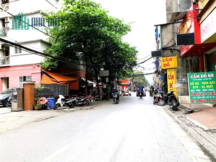 Bán đất Mặt phố MỸ ĐÌNH, 135M, tặng nhà 5 tầng, 34 tỷ, vỉa hè, ô tô tránh, KD sầm uất