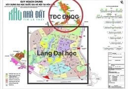 100m2 mặt tiền 5m
Mặt đường đôi TĐC đại học quốc gia Hà Nội 
Giá rẻ sập sàn