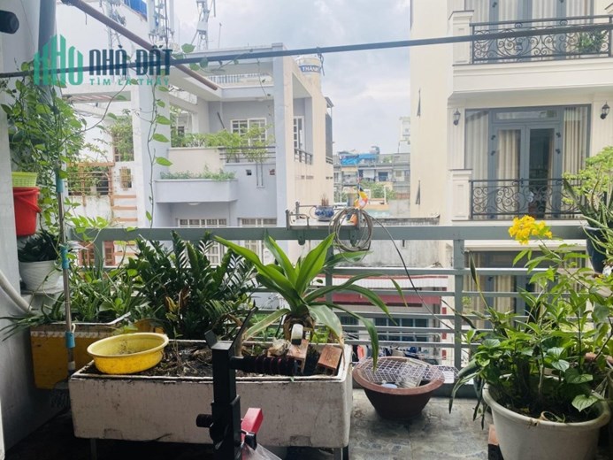 ++QUẬN 10 HXT 10M TRẦN BÌNH TRỌNG - HỒ THỊ KỶ -4TẦNG 6PN - NHỈNH 8 TỶ TL