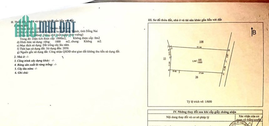 %% CHÍNH CHỦ CẦN BÁN LÔ ĐẤT CẦN Ở ĐƯỜNG BƯNG MÔN - XÃ LONG AN – HUYỆN LONG THÀNH – TỈNH ĐỒNG NAI.