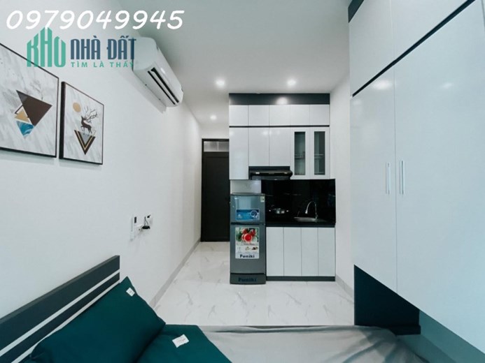 BÁN NHÀ TRỌ CHÍNH KINH 60M2X6T,MT=5.1M,20 PHÒNG KK, 100 TRIÊU/THÁNG, 12 TỶ HƠN