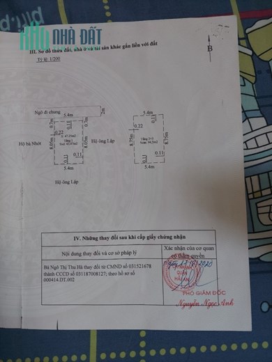 Bán nhà Ngô Gia Tự, 48m 3 tầng ngõ nông GIÁ 2.65 tỉ gần Chợ Cát Bi