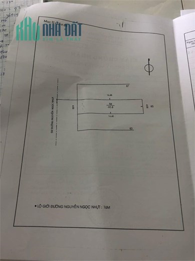 Mặt tiền Nguyễn Ngọc Nhựt, Tân Quý, Tân Phú – 66m2, chỉ 6.6 tỷ.