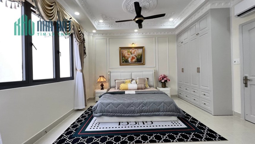 BIỆT THỰ ĐẸP LONG LANH, 90m2, 4 TẦNG, NHÀ BÈ QUẬN 7, CHỈ 6 TỶ