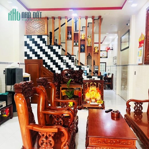 Bán nhà hẻm 6m Tân Kỳ Tân quý quận Tân Phú 4,6 x 15 -3T BTCT nhỉnh 7 tỷ TL