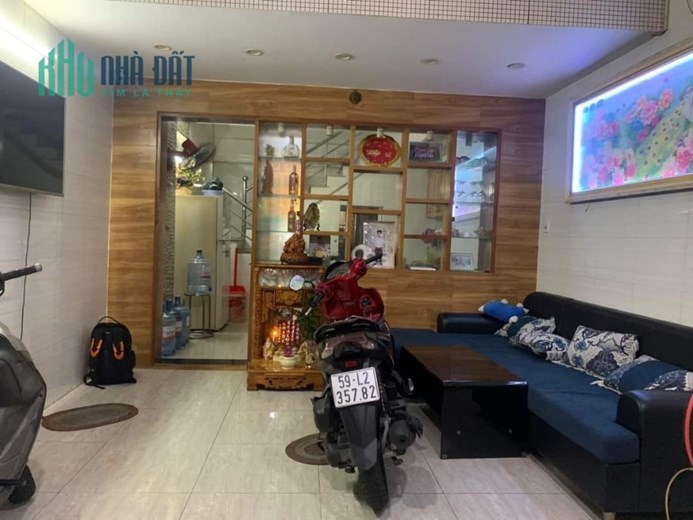 NHÀ 4 Tầng Mặt Tiền Kinh Doanh TRƯỚC CHỢ NHỊ THIÊN ĐƯỜNG  Q8  Giá 6tỷ Thông tứ tung