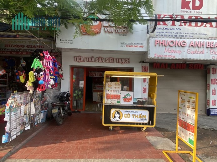 CẦN SANG NHƯỢNG LẠI CỬA HÀNG BÁNH MỲ CÔ THẮM ĐỊA CHỈ: 246 phố Đà Nẵng ,quận Ngô Quyền, Thành phố