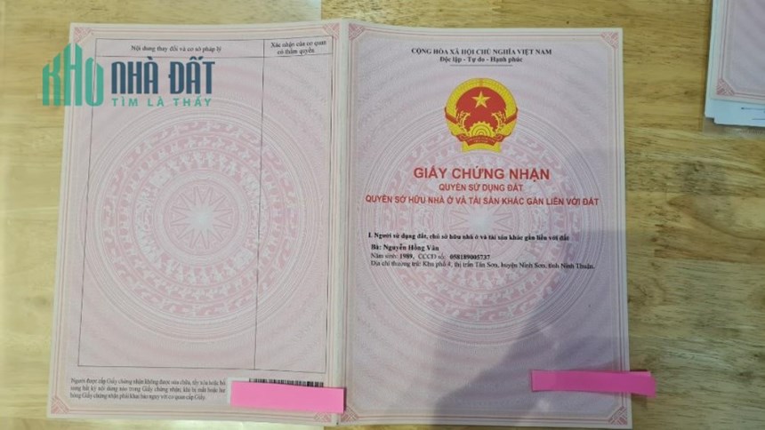 ĐẤT ĐẸP - GIÁ TỐT –  Bán Gấp  Lô Đất Đẹp Khu Phố 8, Thị Trấn Tân Sơn, Huyện Ninh Sơn, Ninh Thuận