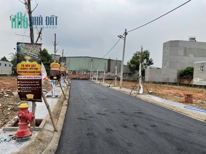 Bán 12 lô đất sổ đỏ CC ngay,tại TP Thủ Đức,dân cư đông đúc,XD tự do,KM 3 chỉ vàng,Lh 0907753508