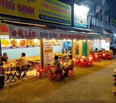 Sang nhượng quán nhậu mới khai trương tại khu tập trung