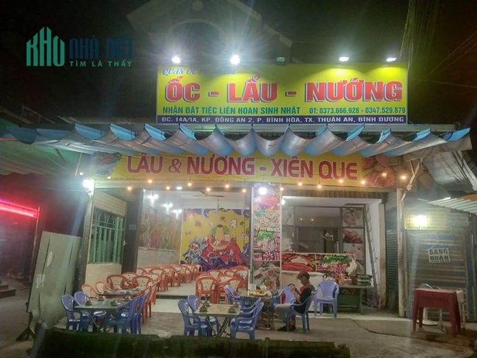 CẦN SANG QUÁN ĂN + NHẬU ĐƯỜNG BÌNH HOÀ 24