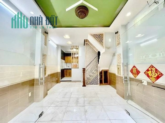 Nhà bán 4 Tầng hẻm thông 101 Bùi Minh Trực P5Q8 - Giá : 4 Tỷ 779