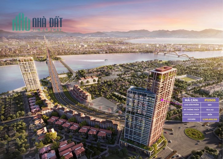 Căn Studio [ĐỘC QUYỀN] tại Tầng 9 dự án Sun Cosmo Residence Đà Nẵng