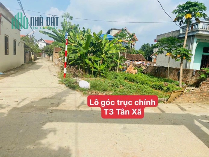 HÀNG MỚI RA LÒ NHANH TAY THÌ CÒN
DUY NHẤT LÔ GÓC 140M TRỤC CHÍNH THÔN 3 TÂN XÃ