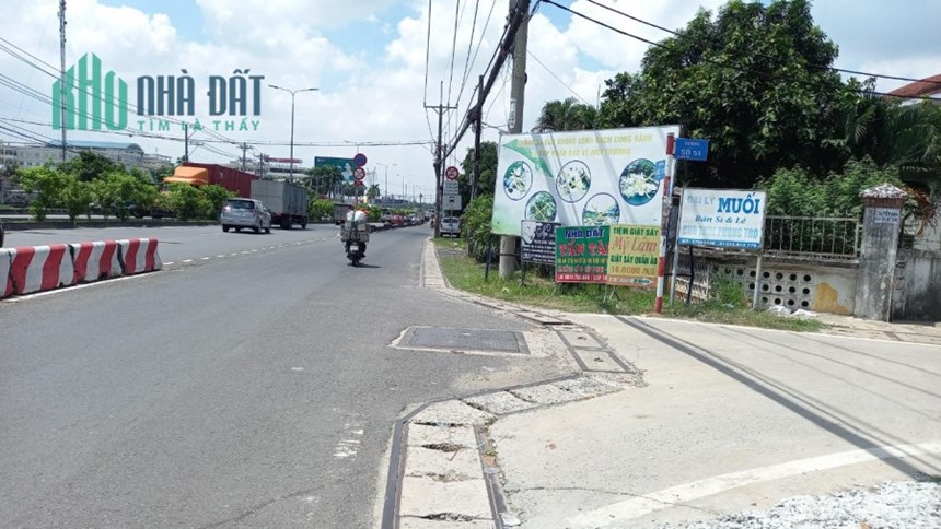 BÁN NHÀ SHR MẶT TIỀN ĐƯỜNG 51 QL22 NGAY BV XUYÊN Á CÁCH QL22 CHỈ 50M