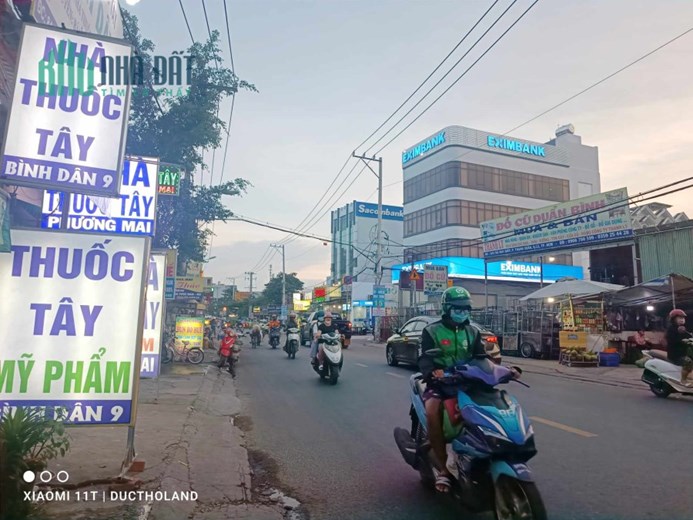 Bán đất 10x30m mặt tiền Thạnh Xuân nhỉnh 34tr/m2, gần Hà Huy Giáp, Quận 12