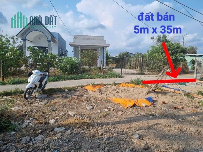 DUY NHẤT 2 LÔ ĐẤT LIỀN KỀ - THỔ CƯ 100% Tại Ấp Hồi Xuân, Châu Thành - Long An