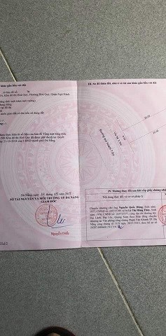 CHÍNH CHỦ BÁN LÔ ĐẤT ĐẸP TẠI NGŨ HÀNH SƠN, ĐÀ NẴNG.