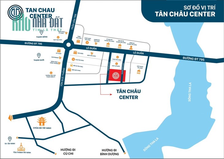 Chính Chủ Bán Rẻ 20 Lô Đất Nền Sổ Hồng Riêng Trung Tâm Thị Trấn Tân Châu Tây Ninh