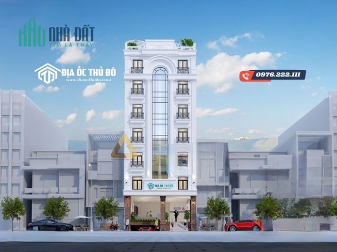 CHO THUÊ TÒA NHÀ MẶT PHỐ CỬA NAM, MẶT TIỀN 6M, DIỆN TÍCH 200M² x 8 TẦNG
