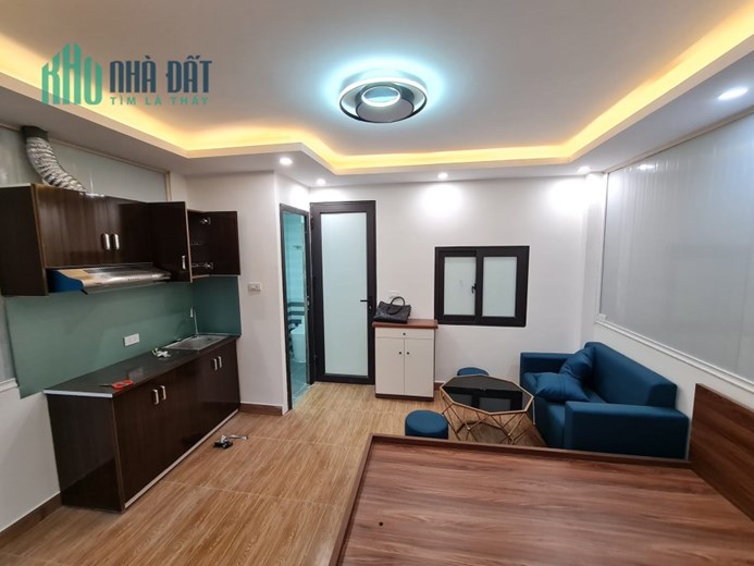 Hot! Dòng tiền ổn định 900tr/năm với tòa nhà CCMN mới cứng Cầu Giấy 50m, full nội thất 7 tầng có