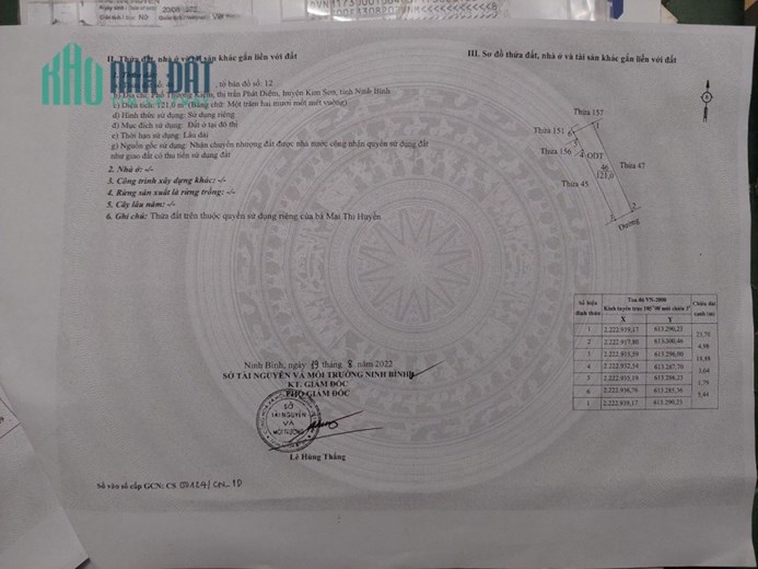 CHÍNH CHỦ CẦN BÁN NHÀ 1 TẦNG LỬNG TẠI PHỐ THƯỢNG KIỆM – NINH BÌNH.