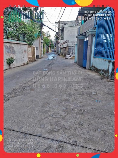QGV. Bán đất hẻm xe tải Lê Quang Định giáp Bình Thạnh. 95m2. Sổ vuông. Giá tốt.