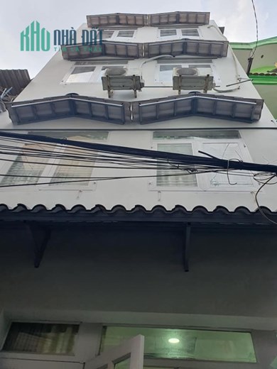 Nhà 1 Xẹc Bùi Thị Xuân Tân Bình 4 Tầng BTCT Chỉ 3 Tỷ 3..