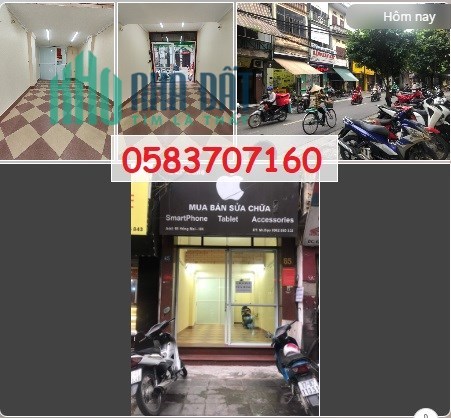 Cho thuê cửa hàng mặt phố 65 Hồng Mai, Hai Bà Trưng; 8,5tr/th; 0583707160