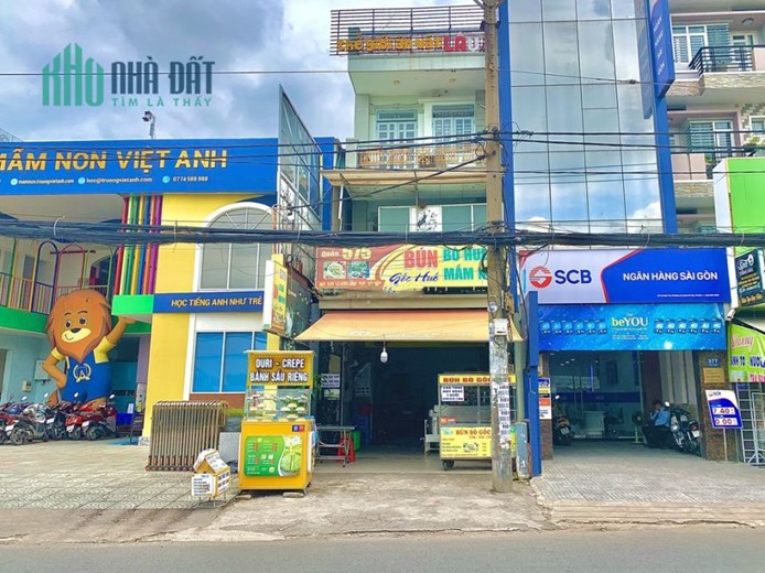 CHO THUÊ MẶT BẰNG MẶT TIỀN ĐƯỜNG LỚN – KHU ĐÔNG DÂN CƯ
